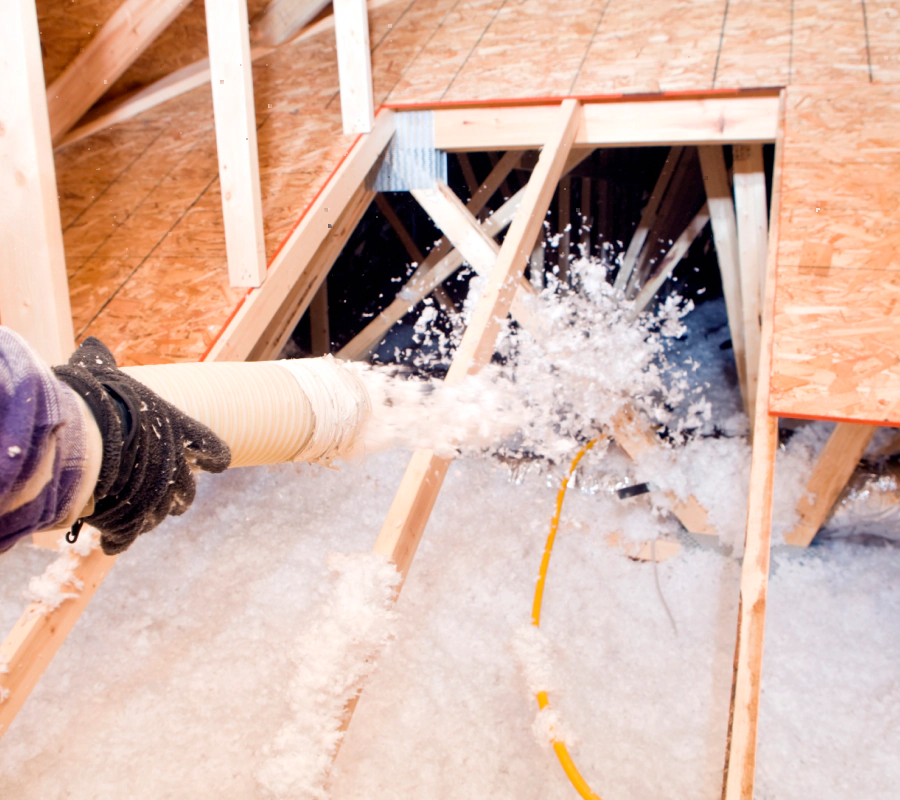 blow in insulation service