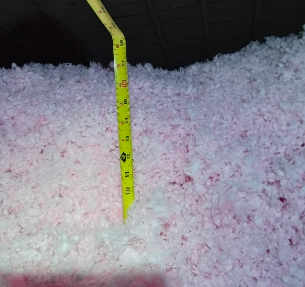 foam insulation installed